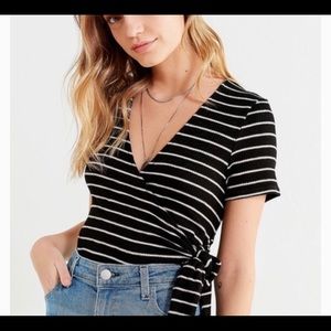 Project social T urban outfitters bailey wrap tee